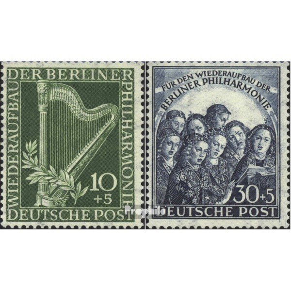 Berlin (West) 72-73 (Complete.Issue.) Tested unmounted Mint/Never hinged ** MNH