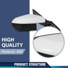 PIT66 Right Passenger Side Door Mirror Compatible with Honda Civic