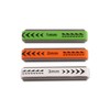 Metallor Guitar Fret Crowning Files Dual Sized Compact Fret Dressing