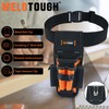 MELOTOUGH 7-Pocket Technician Pouch-Small Pocket Tool Belt Pouch with Belt
