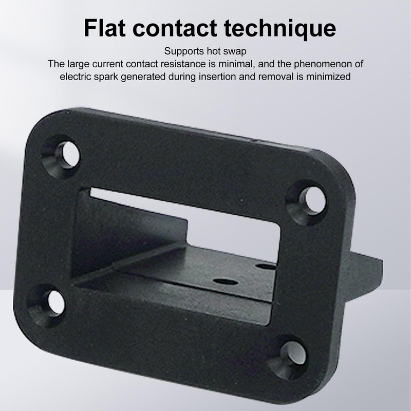 TKSE Plug Mounting Plate, Pack of 2 50a Male Board