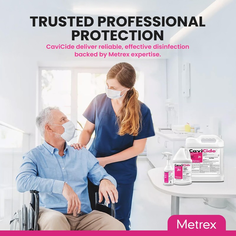 Metrex CaviCide Surface Disinfectant Cleaner Spray, 24 Oz – Ready-to-Use