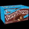 Drake's Funny Bones, 7 Boxes, 70 Twin-Wrapped Peanut Butter Creme-Filled