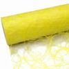 Sizoweb Table Runner - Yellow - 20 CM Roll 25