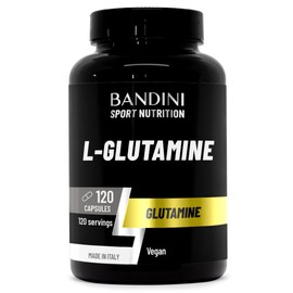 Bandini® L-Glutamine 120 Capsules - L-Glutamine Semi-Essential Amino Acid |