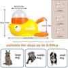 Dog Interactive Treat Feede Toys: Duck-Shaped Food Slow Dispenser,Enrich Activities,