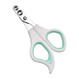 Dosi Cat Nail Clipper, Round Blade, Prevents Overcuts, Round Hole, Cat Claw Clipper, 2 Hole Design, For Beginners, Suitable for Small Animals, Safe and Secure Cat Claw Clippers (Green)