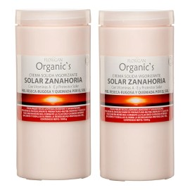 Crema Solar Zanahoria Sólida Florigan 1kg Pack Natural