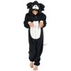 Kid's Dog Puppy Black and White Onesie All-In-One for Boys