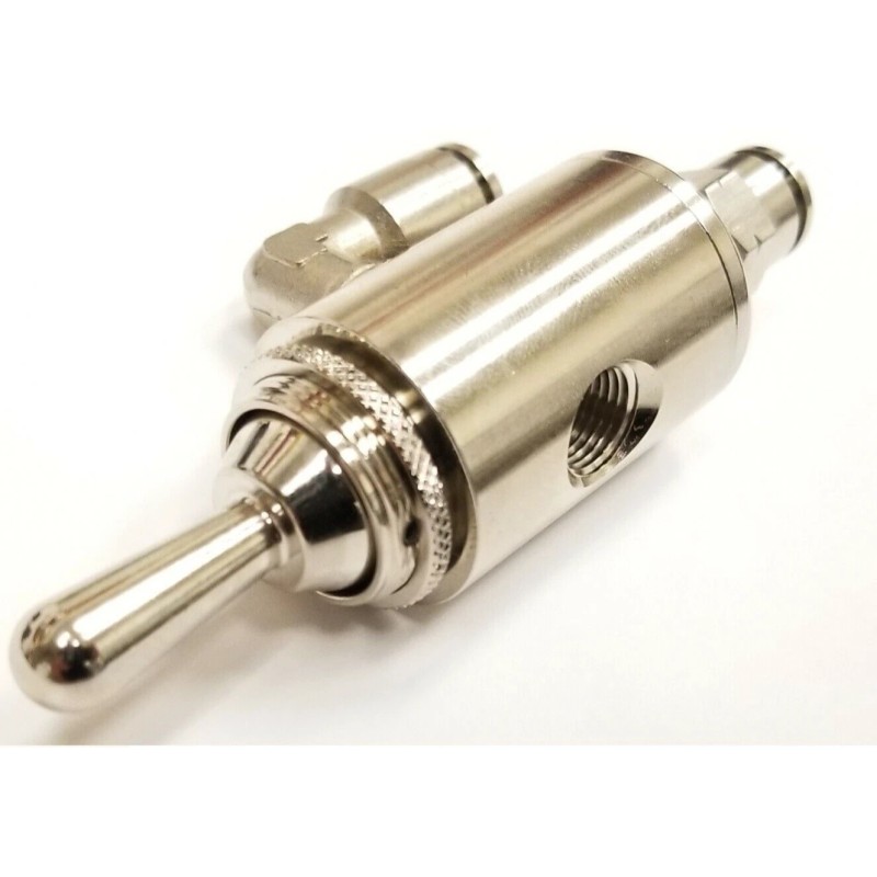 airmaxxx 3/8 Line Manual Air Ride Valve 3 Position Toggle