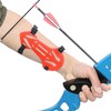 Hosi Bow Armguard, Elastic Portable Archery Arm Guards Adjustable for