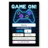 LoaHak Video Game Party Invitation, Video Game Birthday Invitation Digital,