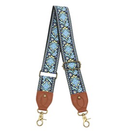 Retro Ethnic Style Camera Strap Woven Thickened Polyester Camera Neck Shoulder Strap Outdoor Photography Equipment Great Gift for Photographers Blue