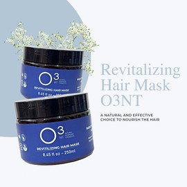 O3NT Revitalizing Mask - Healthy Hair - Nourishing, Strengthening and Hydration - High-Performance Natural Hair Treatment - 7.05Fl Oz