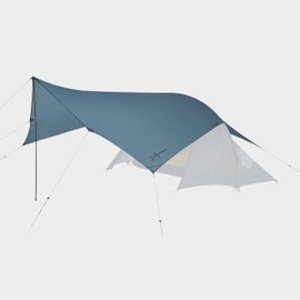 OEX Feral Tarp Ultralite - Designed to fit all OEX Ultralite Tents, Ultra Lightweight, Compact Pack Size, All Year Use, Backpacking, Hiking, Weekend Trips, Wild Camping, 3000mm HH, Blue