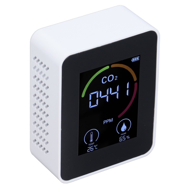 Digital Air Quality Monitor Carbon Dioxide Detector CO2 Tester Temperature