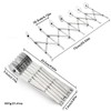 7 Wheel Pastry Cutter, Expandable Telescopic Pizza Slicer Multi-Round Baking