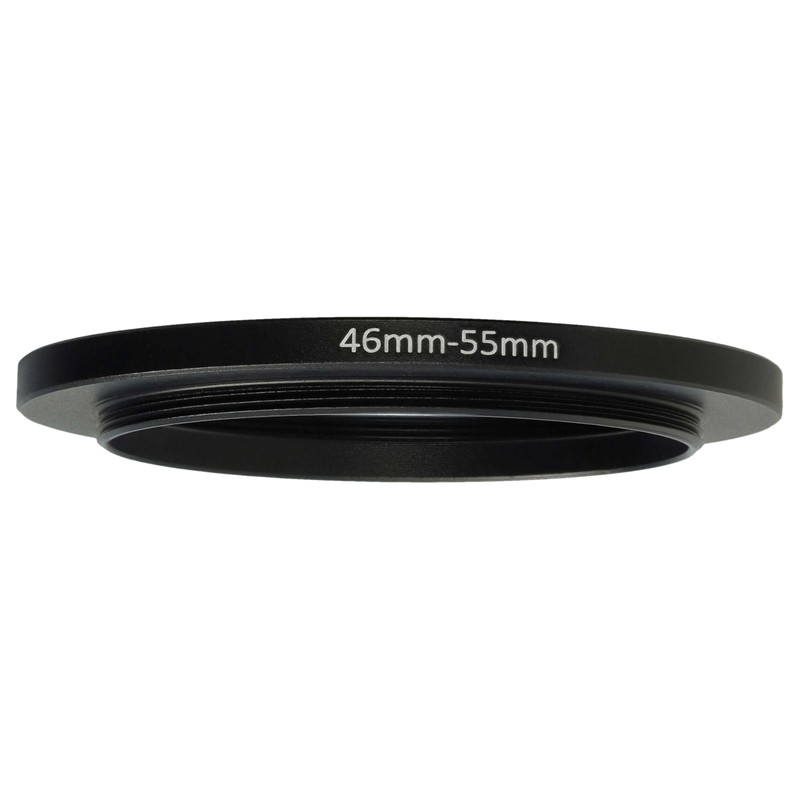vhbw 46mm to 55mm Step Up Ring Adapter for Camera