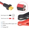 HCFeng 14AWG XT60 to Battery Alligator Clip Cable XT60 Conncter