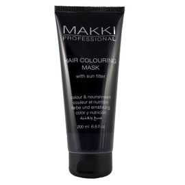 Makki Semi-permanent hair colouring mask colour and nutrition brown/dark brown
