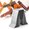 10pcs DIY Leather Craft Belt End Flat/Sharp End Die Cut