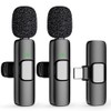 TIMEJONS USB C Mini Lavalier Microphone for iPhone 15 16