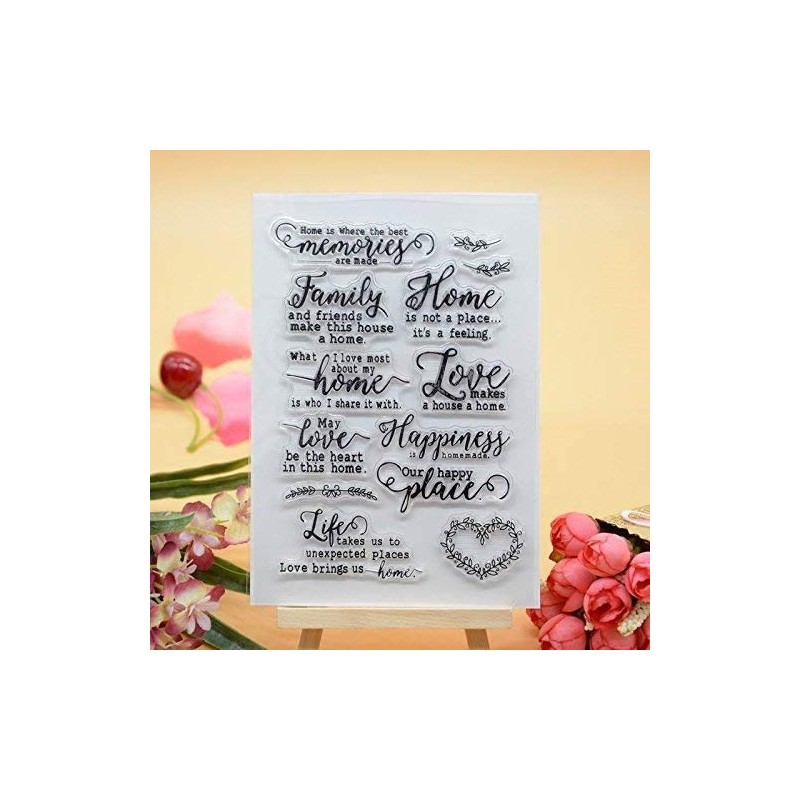 Welcome to Joyful Home 2pc/Set Love You Memory Family Sentiment