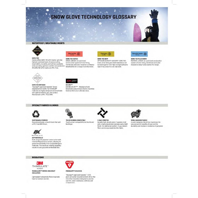 Dakine Scout Men's Snowboard Ski Gloves