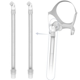 2 Packs Replacement Tube for Airfit N20,FSA HSA Eligible, Replacement Short Tube Compatible with N20, Great Value CPAP Supplies by Medihealer.