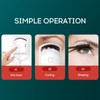 Electric Eyelash Curler Skin-friendly Silicone Natural Radian Safe Anti-scalding Time-saving