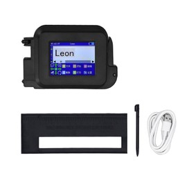 Smart Handheld Mini Inkjet Printer Mini Label Printer Quick Drying Inkjet Coding Machine for Label Production Date QR Code 100‑240V UK Plug(Without Ink Cartridge)