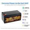 Pirate Battery 12V 3.5AH Maintenance-Free Battery for Alarm Systems, Scooters,