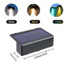 RLRTWIN Solar Wall Lights, Non-Drill Fence Lights Solar Powered Outdoor