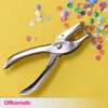 Officemate 1- Hole Punch, 5 Sheet Capacity, Silver (90091)