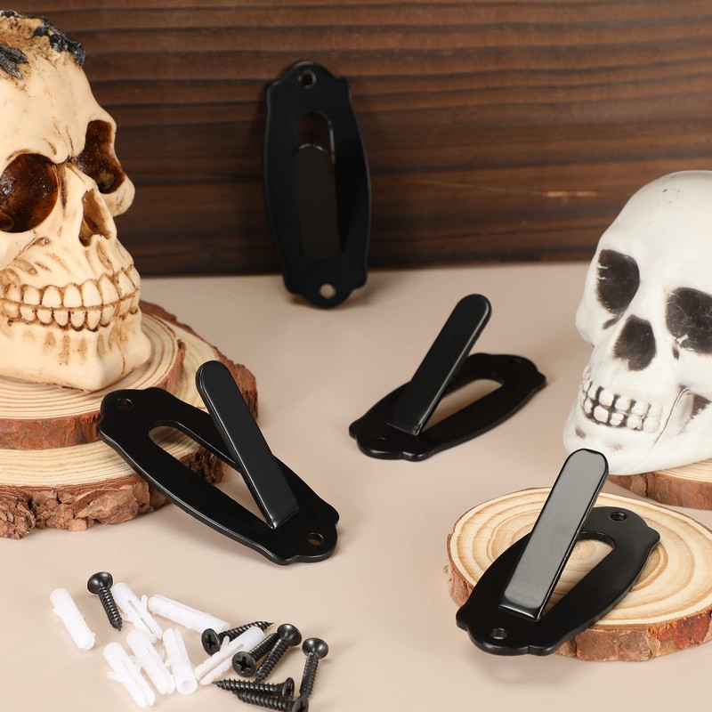 Lounsweer 15 Pack European Skull Mount Hanger Skull Wall Mount