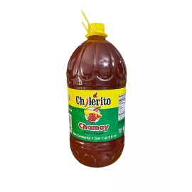 el Chilerito Chilerito Mix Chamoy Seasoning Sauce 1 Gallon Bottle & (1) 33.8 Oz Bottle