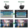Car Backup Camera with Dynamic Trajectory Guide Line, GreenYi HD