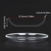 Watch Lens Waterproof Transparent 26.0-29.5mm Round Watch Crystal Lens Watch