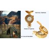 collectiblesBuy Vintage Military Navigational Marine Brass Compass 2.5 Pocket Antique
