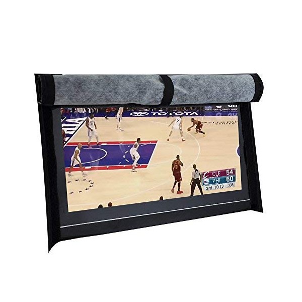 BroilPro Accessories Outdoor 32" TV Set Cover,Scratch Resistant Liner Protect