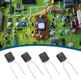 VGOL Pack of 10 ICP Semiconductor Fuse N-10 N-15 N-20 N-25 N-38 TO92 for Circuits Up to 50V for Consumer Electronics Industrial Automation (2 Pieces of Each Specification)