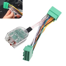 Zikefest Add A Subwoofer Amplifier Wire Harness, Car High/Low RCA Adapter Converter, Compatible with GM Chevy Camaro Colorado Silverado GMC Canyon Sierra 1500 2500/3500HD