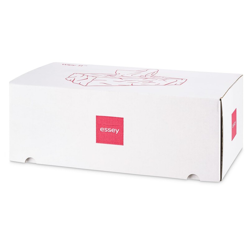 Essey 14414 Wipy II Tissue Box Cover, Black