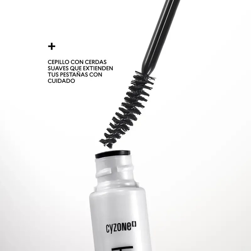 Cyzone Máscara De Pestañas Forti Extense Lash Color Black Black
