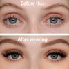 AYNKH Wimpern Extensions 144 Pcs C Curl Cluster Lashes DIY