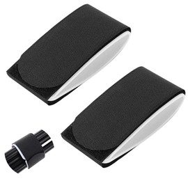 Ski Bands Ski Bands Velcro Ski Strap Ski Attachment Straps Ski Shoulder Strap Ski Harness Ski Carry Strap Adjustable Ski Snowboard Nylon Strap Ski Velcro for Skis and Ski Poles, Black, Pack of 2