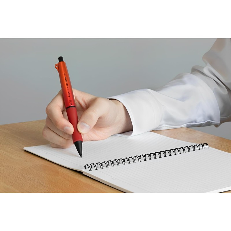 PILOT Mechanical Pencil, The Doctor Grip Black Accent, 0.5mm, Matte