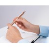 Pentel Energel Metallic Liquid Gel Pen 0.7mm Medium Nib Rose-Gold