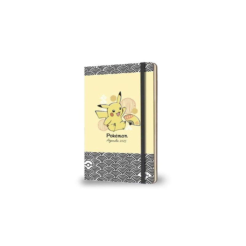 Agenda semainier Pokémon 2025 Pikachu