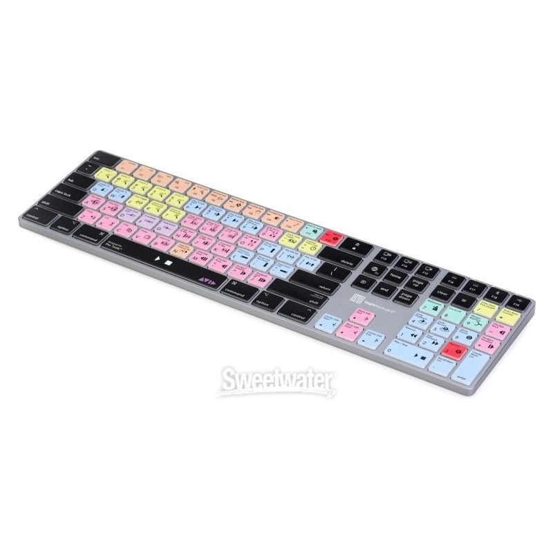 LogicKeyboard TITAN Wireless Backlit Keyboard for Avid Pro Tools -